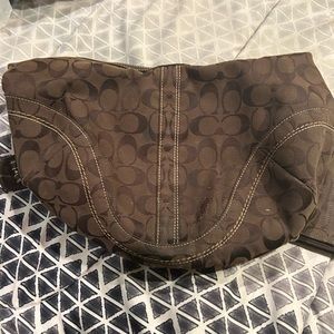 Authentic Brown Coach bag